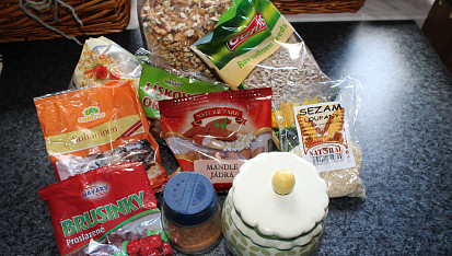 Domácí Fit Musli, Ingredience