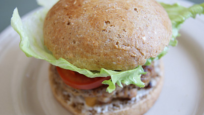 Domácí plněné burgery