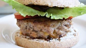 Domácí plněné burgery