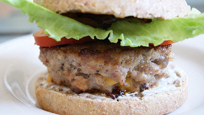 Domácí plněné burgery