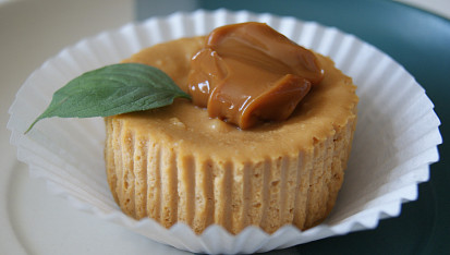 Dulce de leche mini cheesecaky