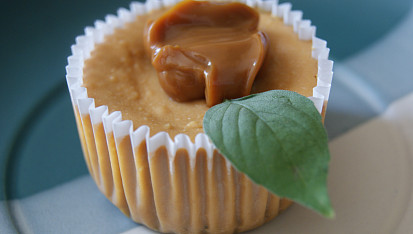 Dulce de leche mini cheesecaky