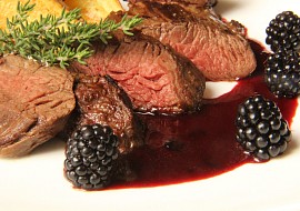 Hanger steak ( veverka) s ostružinovou omáčkou