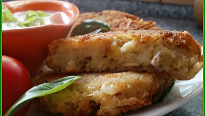 Houbové krokety "Když houby nerostou"