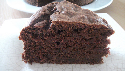 Kakaovo-banánový koláč (vegan)