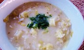 Kapustovo-zelná polévka s rýží nakyselo, Dobrou chuť!