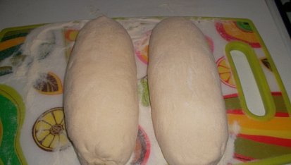 Kynuté knedlíky z domácí pekárny (i pro začátečníky), Vykynuté a vytvarované knedlíky.