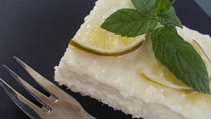 Limetkové krémové řezy