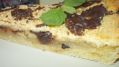 Variace na  crostatu se skořicí a čokoládou