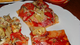 Něco jako pizza