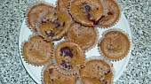 Ostružinové muffinky
