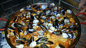 Paella mixte, hotova paella