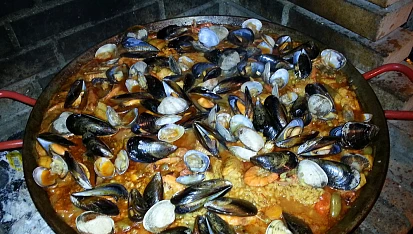 Paella mixte