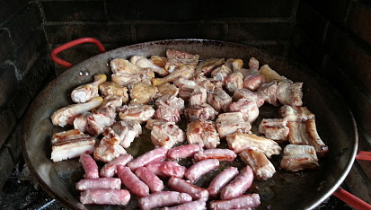 Paella mixte