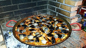 Paella mixte (poklademe musle a skeble)