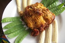 veganska verze (bez syra a s rostlinnym maslem v kasi)