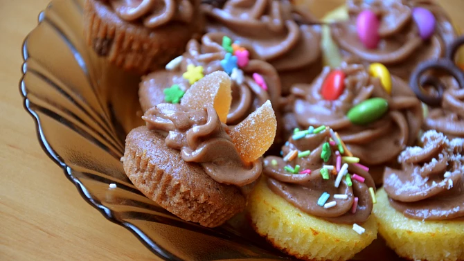 Pudinkový krém na muffinky