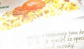 Špagety podle Roberta Strazzullo    ( Spaghetti  alla Carbonara )