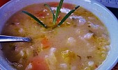 Třízeleninová polévka (detail...)