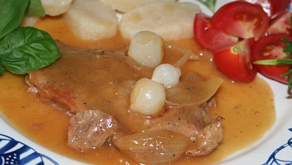 Vepřová pečeně na medu