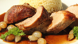 Vepřové palce (panenka) s pivní sladkokyselou omáčkou