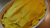 Zapečené kuřecí pod dýňovo-bramborovou kaší, Připraveno k zapékání