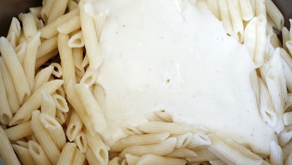 Zapečené penne těstoviny