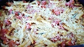 Zapečené penne těstoviny