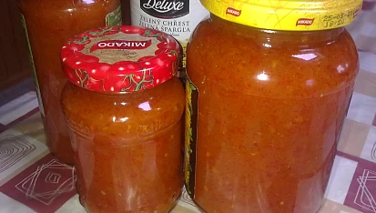 Ajvar, ve sleničkách