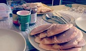 American pancakes, různé tvary