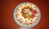 Aspikový dort z pařížského salátu
