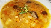 Bramboračka-houbovačka, Dobrou chuť!