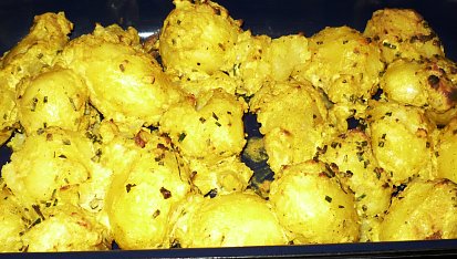 Brambory s garam masala