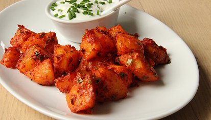 Brambory s garam masala, S tandoori masala