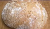 Celokváskový pšenično-žitný chléb (konečně se mi povedli a kulatější bochník)