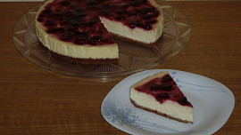 Cheesecake z domácí lučiny