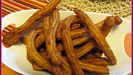 Churros s chilli čokoládou podle Dity P.