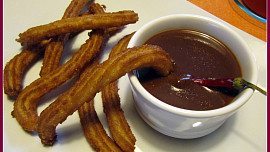 Churros s chilli čokoládou podle Dity P.