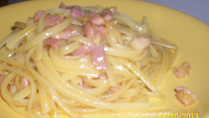 Domácí spaghetti alla carbonara