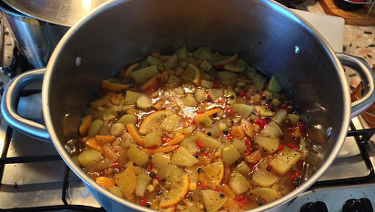 Exotické ovocné chutney