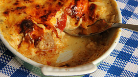 Gratinované řízečky