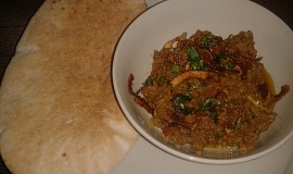 Indická kuchyně - Keema Do Pyaza (mleté maso na cibuli)