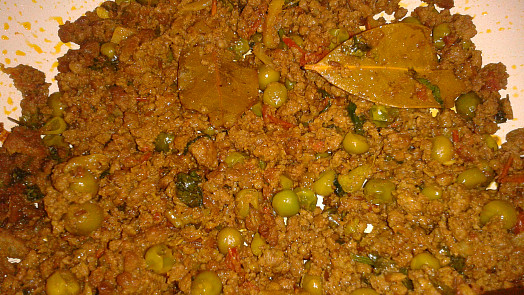 Keema Matar – indické curry z mletého masa s hráškem