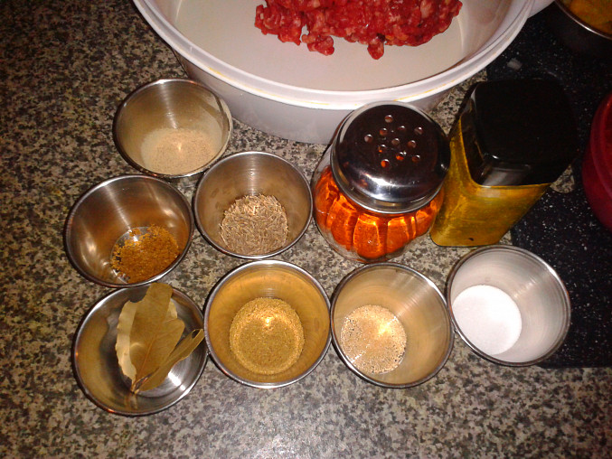 Indická kuchyně - Keema Mattar (curry z mletého masa s hráškem)