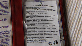 Kuře tandoori se šafránem