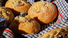 Koláčky jako kynuté, ale bez kynutí