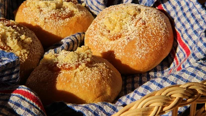 Koláčky jako kynuté, ale bez kynutí