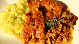 Kuřecí s liškovou směsí