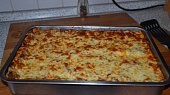 Lasagne zapečené s masem