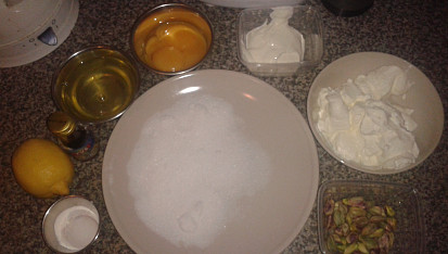 Marocká kuchyně - Pěnové řezy (falešný cheese cake)
